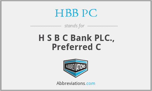 HBB PC - H S B C Bank PLC., Preferred C